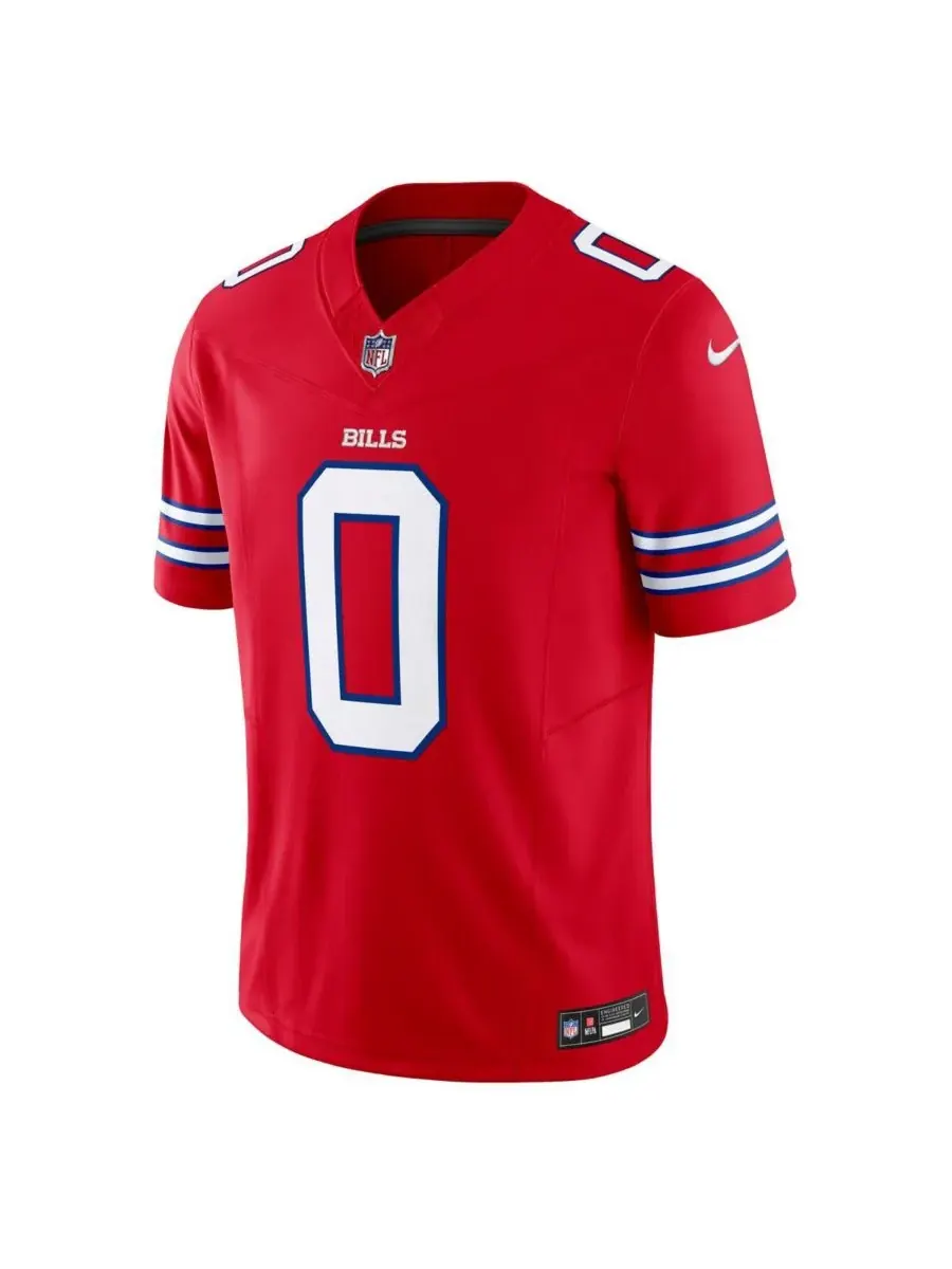 Nike Мужская футболка Keon Coleman Red Buffalo Bills Alternate Vapor FUSE Limited — изображение 2 из 3, красный