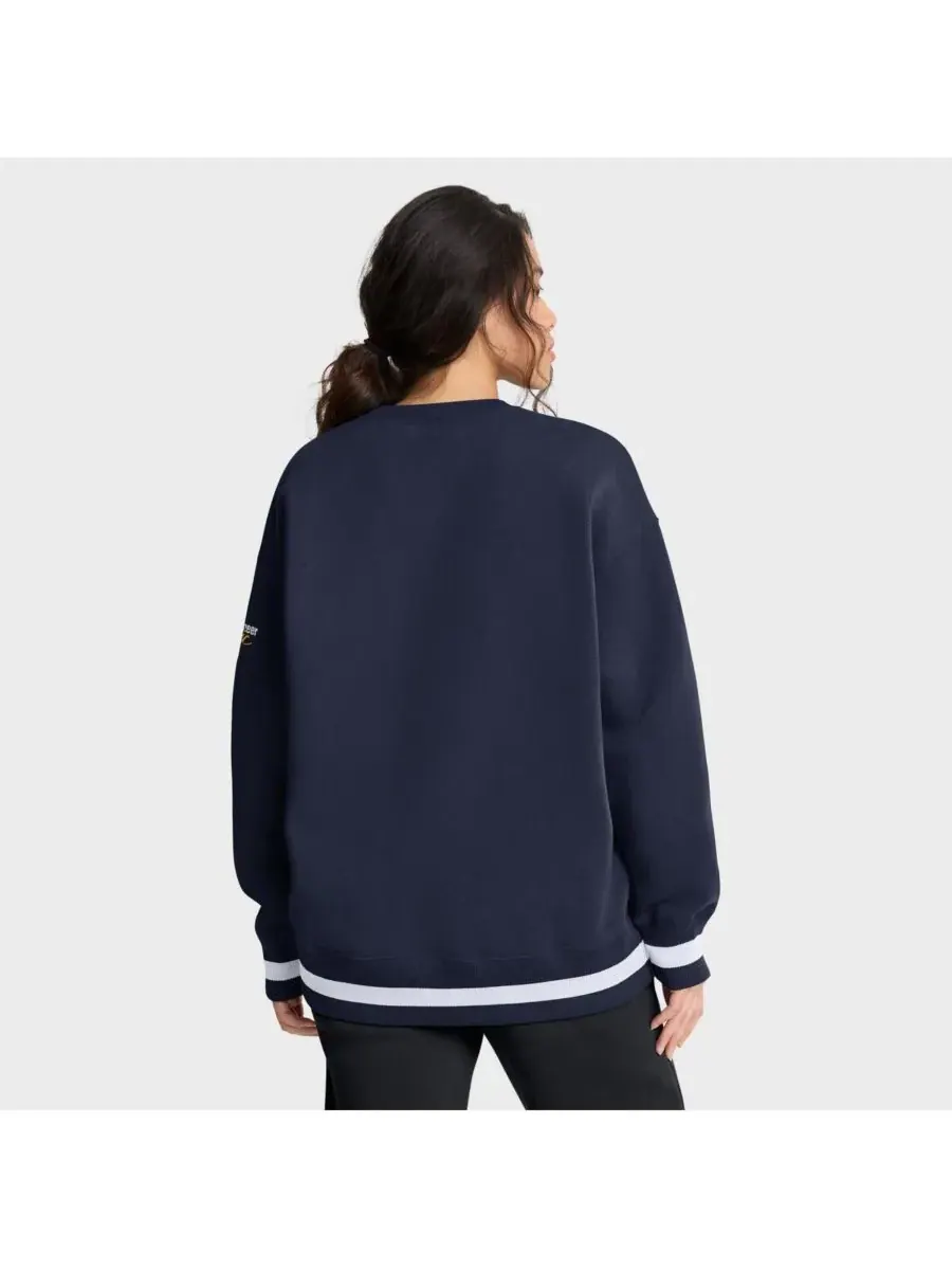 Nike Женская темно-синяя толстовка West Virginia Mountaineers Oversized Legacy Phoenix — изображение 2 из 5, темно-синий