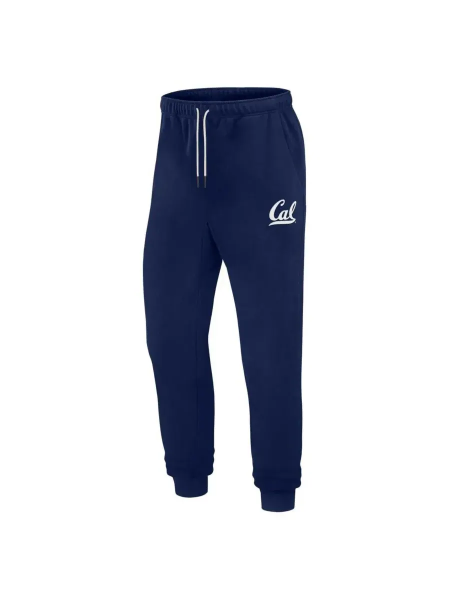 Fanatics Signature Мужские и женские темно-синие спортивные брюки Cal Bears из супермягкого флиса — изображение 3 из 3