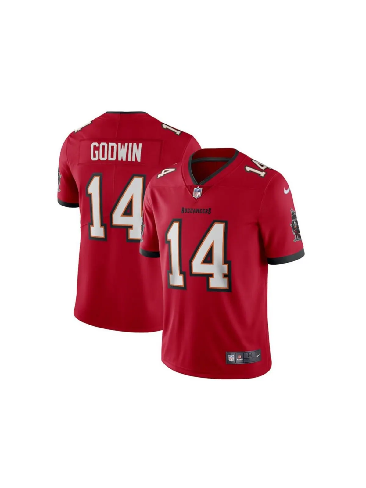 Мужская футболка tampa bay buccaneers game – крис годвин Nike — изображение 1 из 1, красный