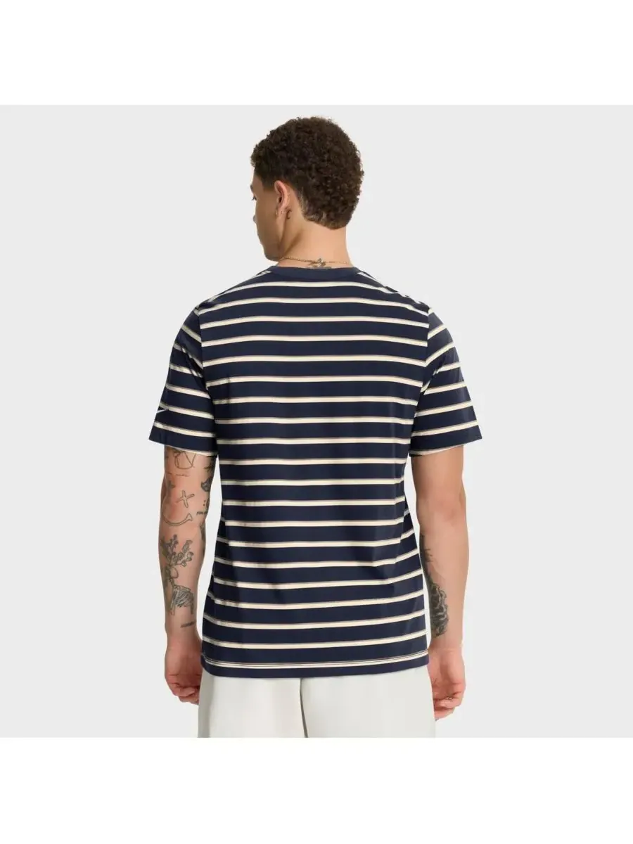 Nike Мужская темно-синяя футболка Penn State Nittany Lions Athletic Prep Legacy Summit Stripe — изображение 2 из 5