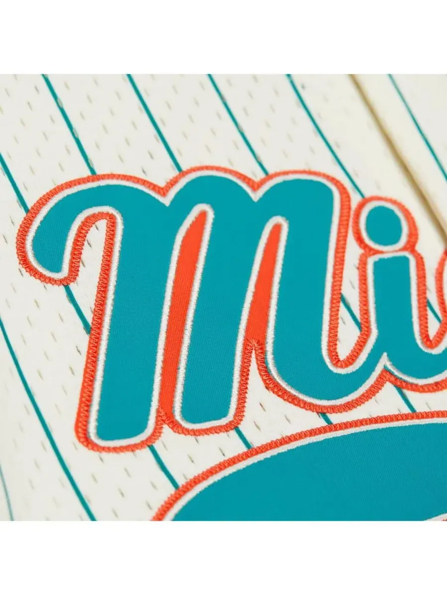 Mitchell & Ness Мужская бейсбольная майка Dan Marino кремового цвета с изображением команды Miami — изображение 3 из 5