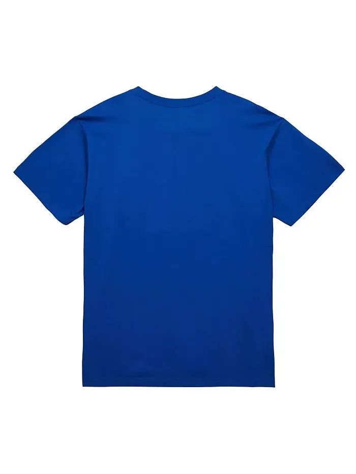 Мужская футболка Orlando Magic Hardwood Classics Neon Nights премиум-класса, синяя Mitchell & Ness — изображение 3 из 5