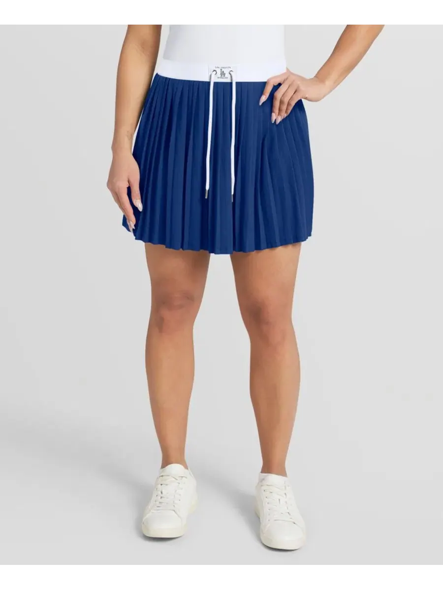 Юбка-шорты с защитным принтом Los Angeles Dodgers WEAR by Erin Andrews — изображение 5 из 5, королевский