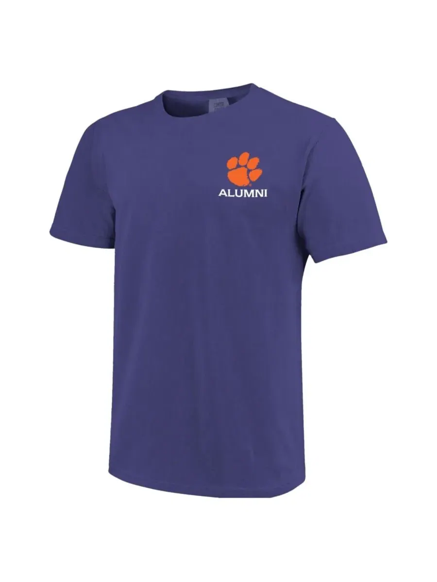 Футболка с длинным рукавом Clemson Tigers Mascot Grad Achievement Unlocked Image One — изображение 3 из 3, фиолетовый