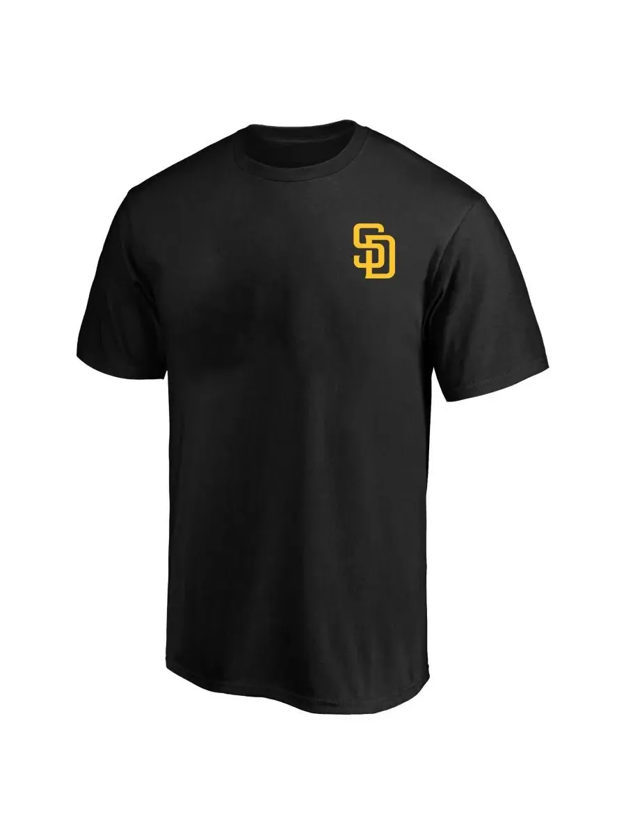 Футболка с принтом San Diego Padres Big Tall Fanatics — изображение 2 из 3, черный
