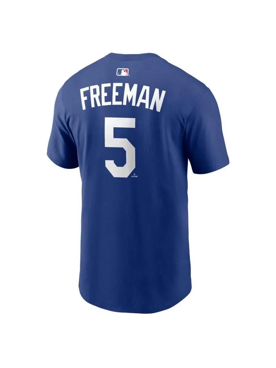 Футболка с именем и номером Freddie Freeman Nike — изображение 2 из 3, королевский
