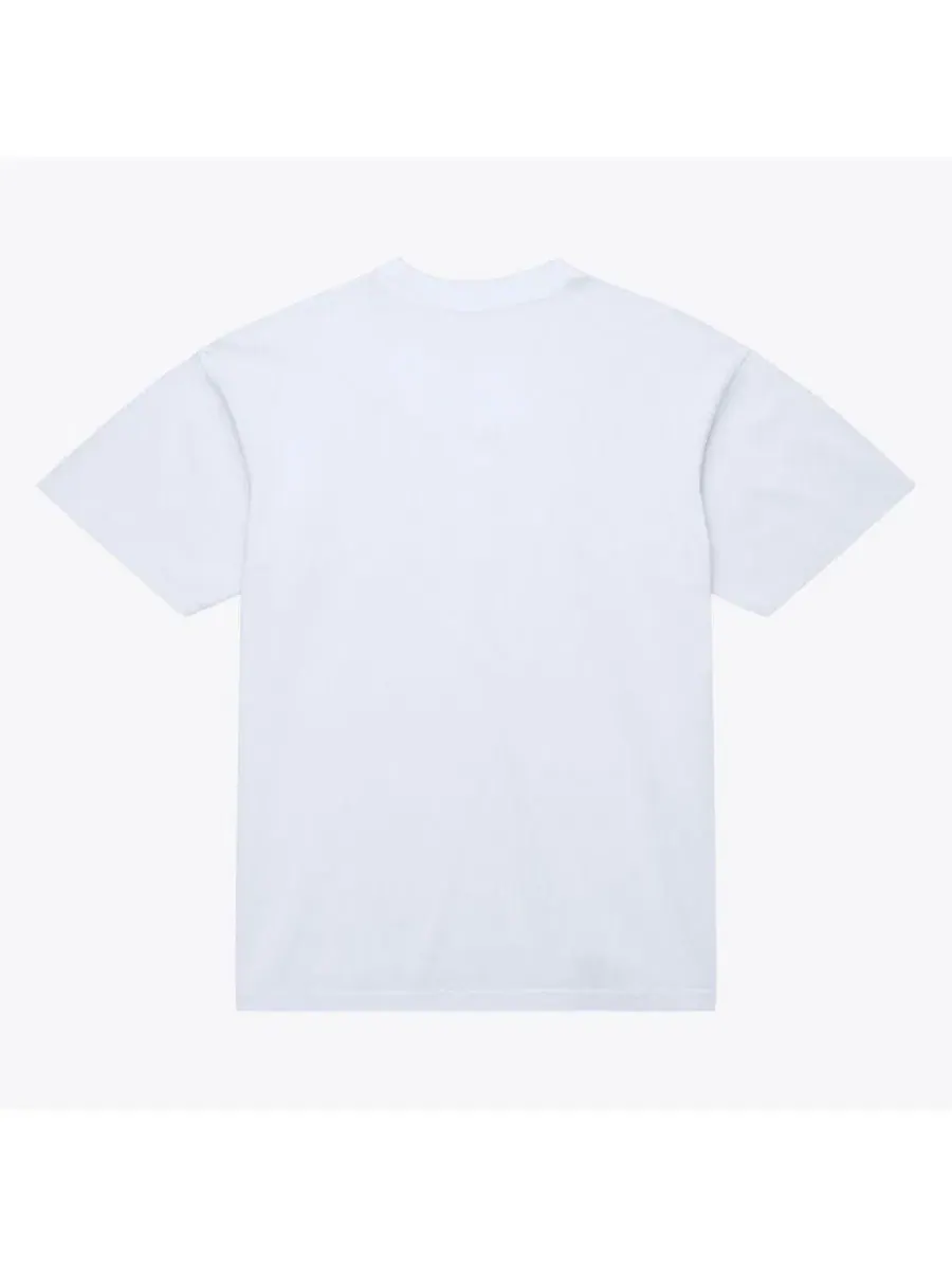 Футболка классическая Old English Classic с принтом Mitchell & Ness — изображение 2 из 2, белый