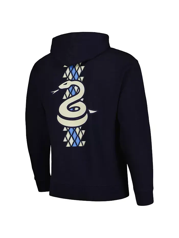 Мужской синий худи Philadelphia Union 2024 Hook Snake с застежкой-молнией Mitchell & Ness — изображение 2 из 3