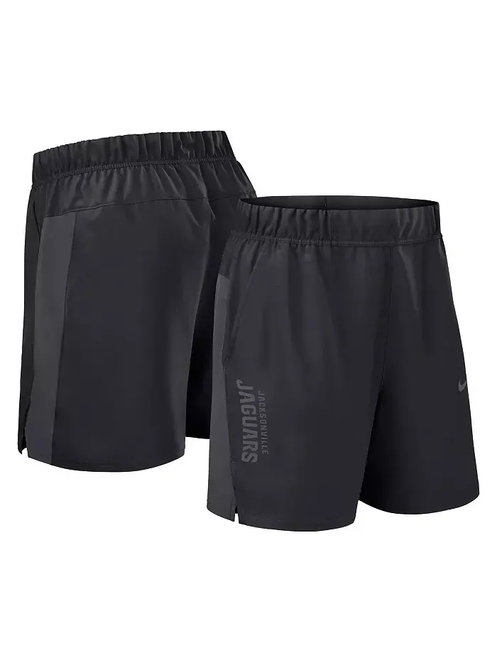 Мужские черные шорты Jacksonville Jaguars Woven Victory Performance Nike