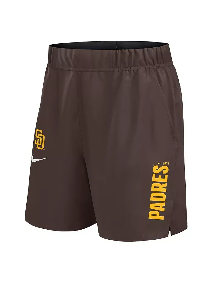 Мужские коричневые шорты San Diego Padres Woven Victory Performance Nike — изображение 2 из 3