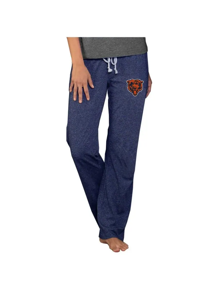 Concepts Sport Женские легкие трикотажные брюки для отдыха Chicago Bears Quest темно-синего цвета — изображение 1 из 1
