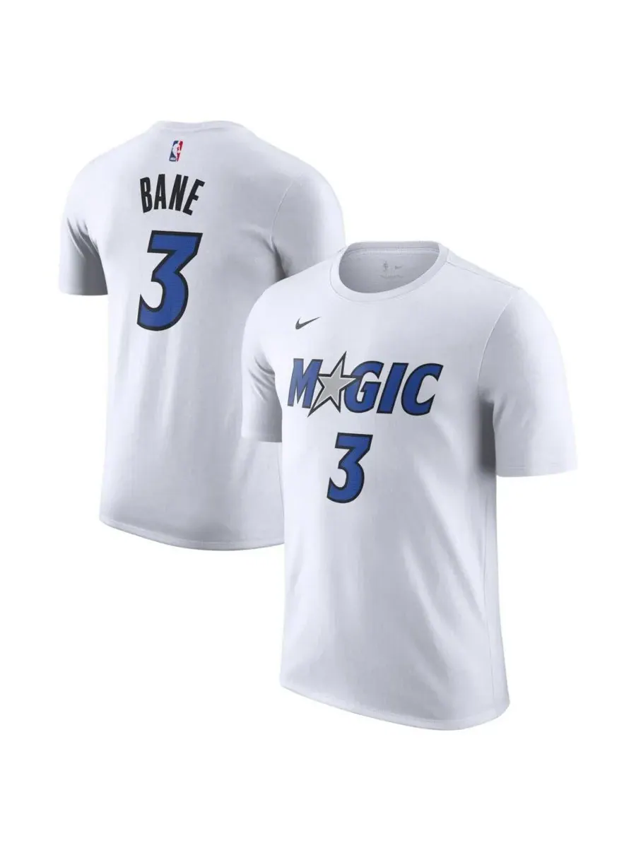 Nike Мужская белая футболка с номером игрока команды Orlando Magic, посвященная Десмонду Бэйну — изображение 1 из 3, белый