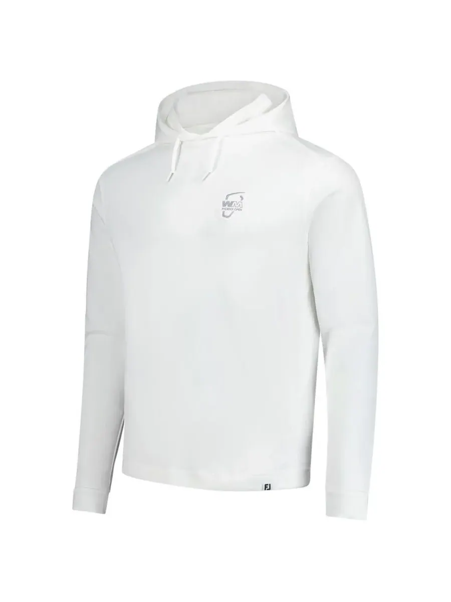 FootJoy Мужская белая легкая толстовка с капюшоном WM Phoenix Open 2025 года — изображение 4 из 4, белый