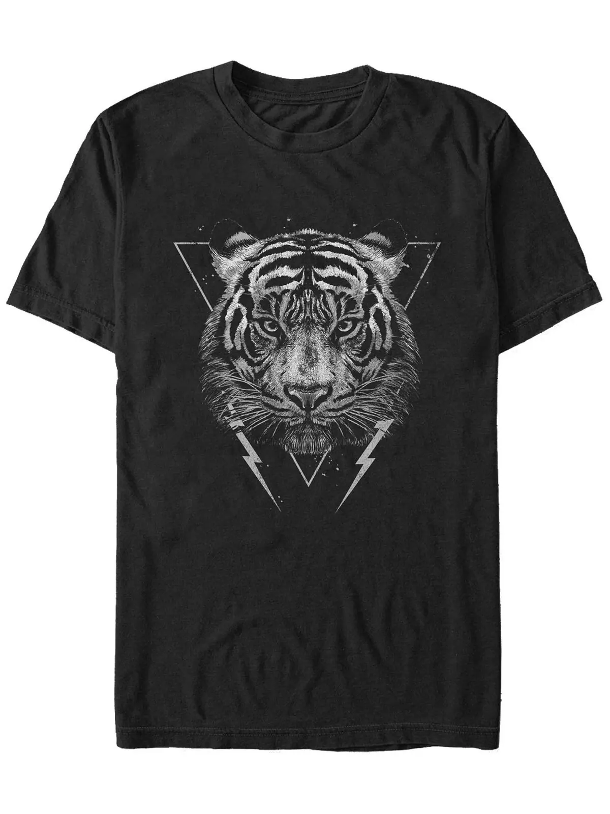 Мужская футболка с коротким рукавом grunge tiger Fifth Sun — изображение 1 из 1, черный