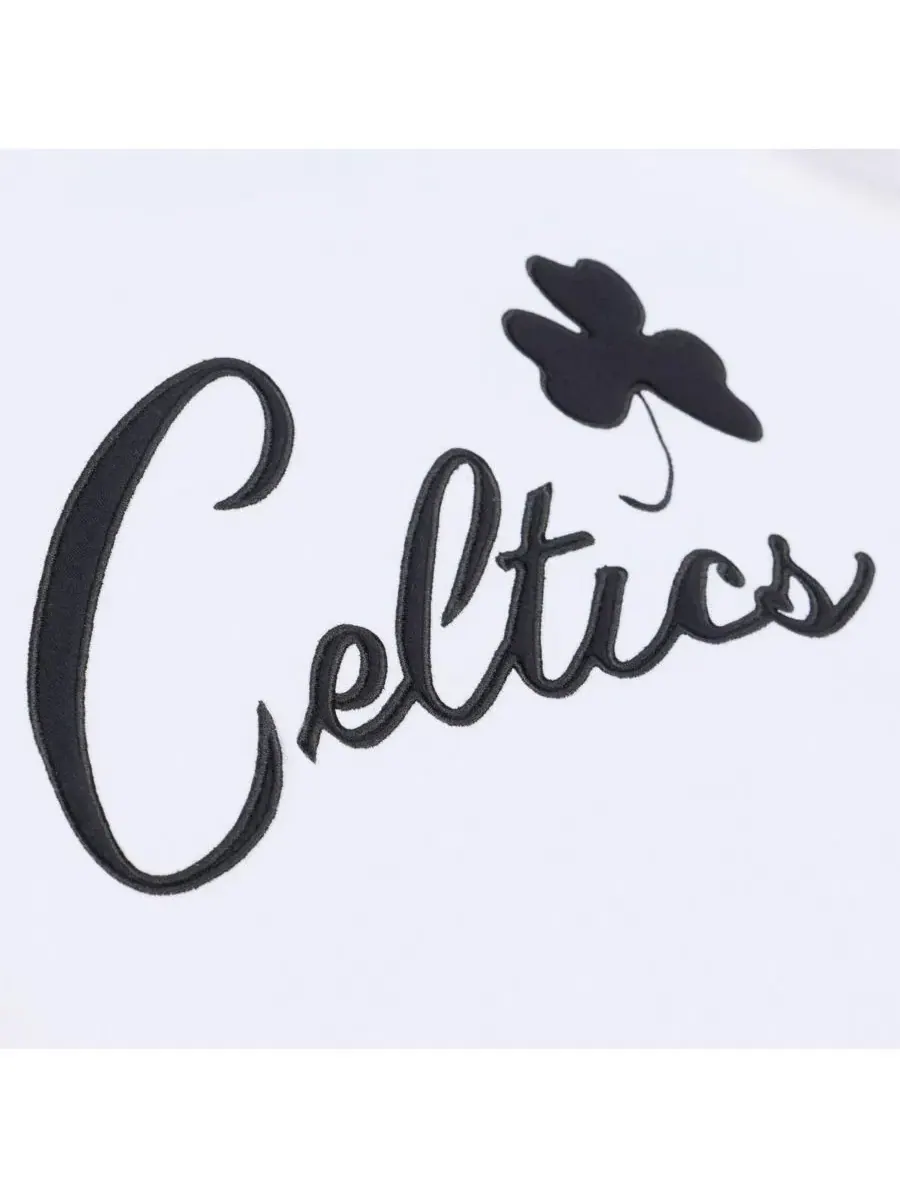 Мужская белая толстовка Boston Celtics из арктического флиса Mitchell & Ness — изображение 3 из 4, белый