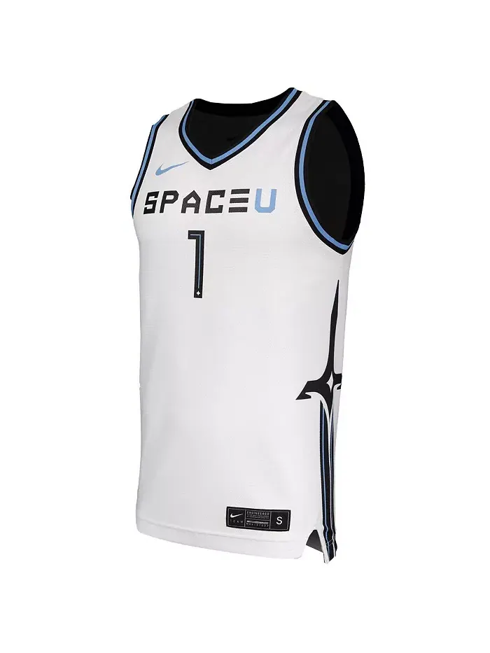 Мужская белая баскетбольная майка UCF Knights Space Game Replica Nike — изображение 3 из 3