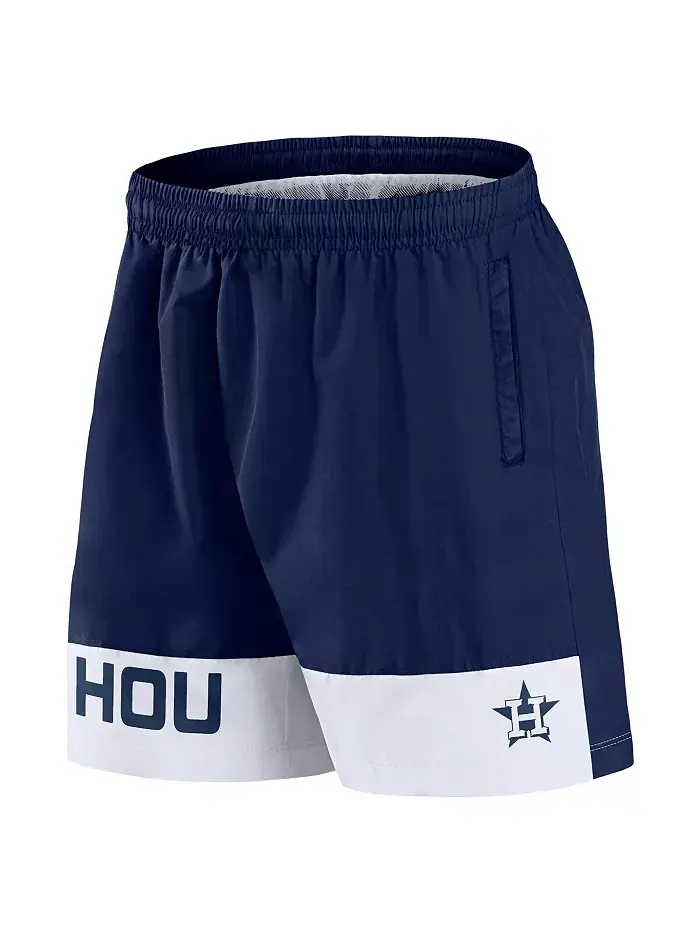 Мужские плавки Houston Astros Elements в синем цвете Fanatics — изображение 2 из 3