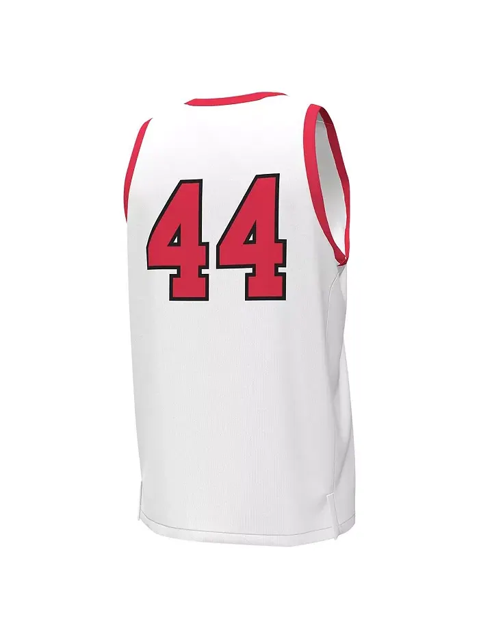 Мужская баскетбольная реплика джерси #44 Utah Utes белого цвета Under Armour — изображение 3 из 3