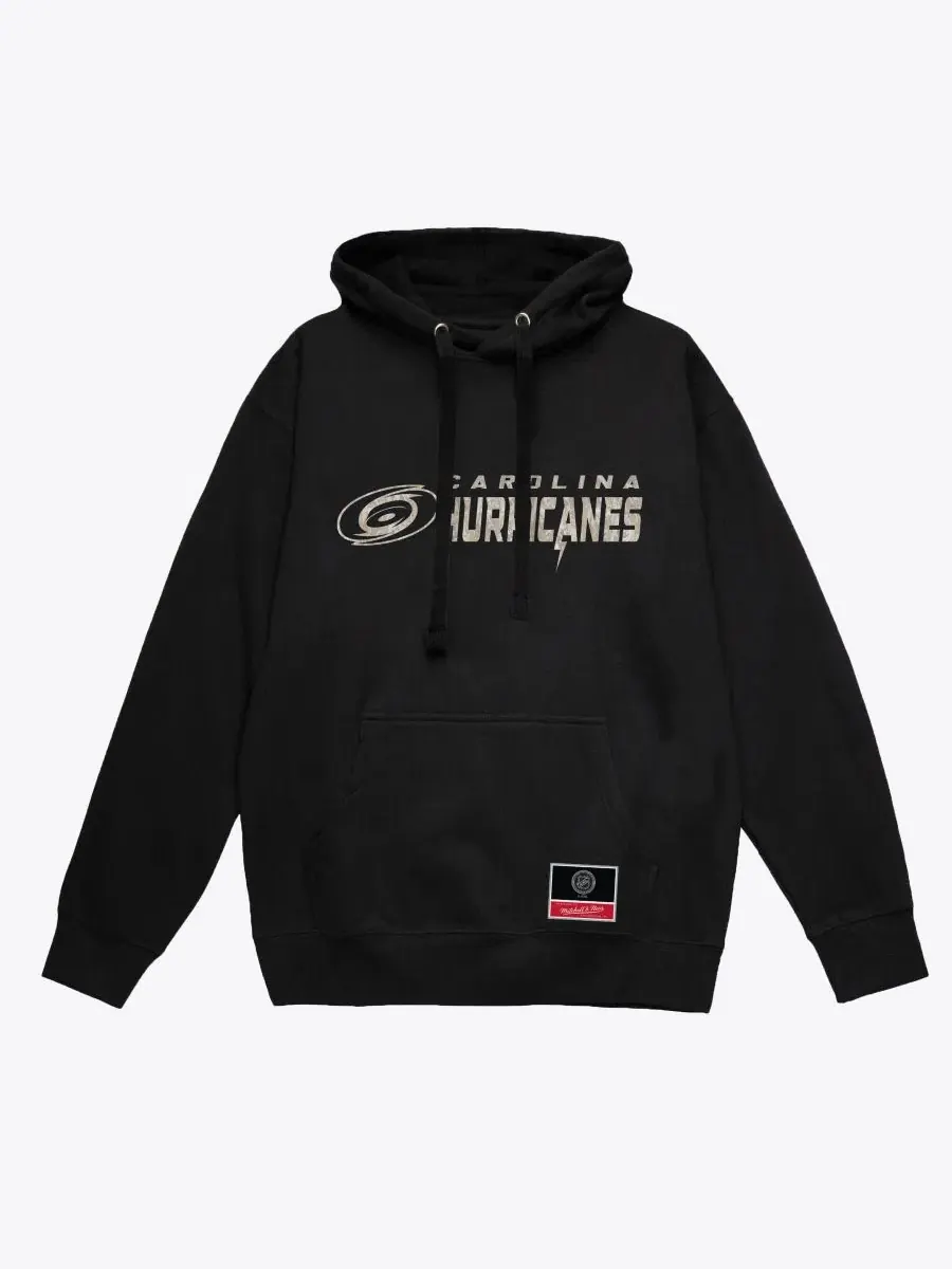 Худи с капюшоном Carolina Hurricanes True Timber Camo Mitchell & Ness — изображение 1 из 2, черный