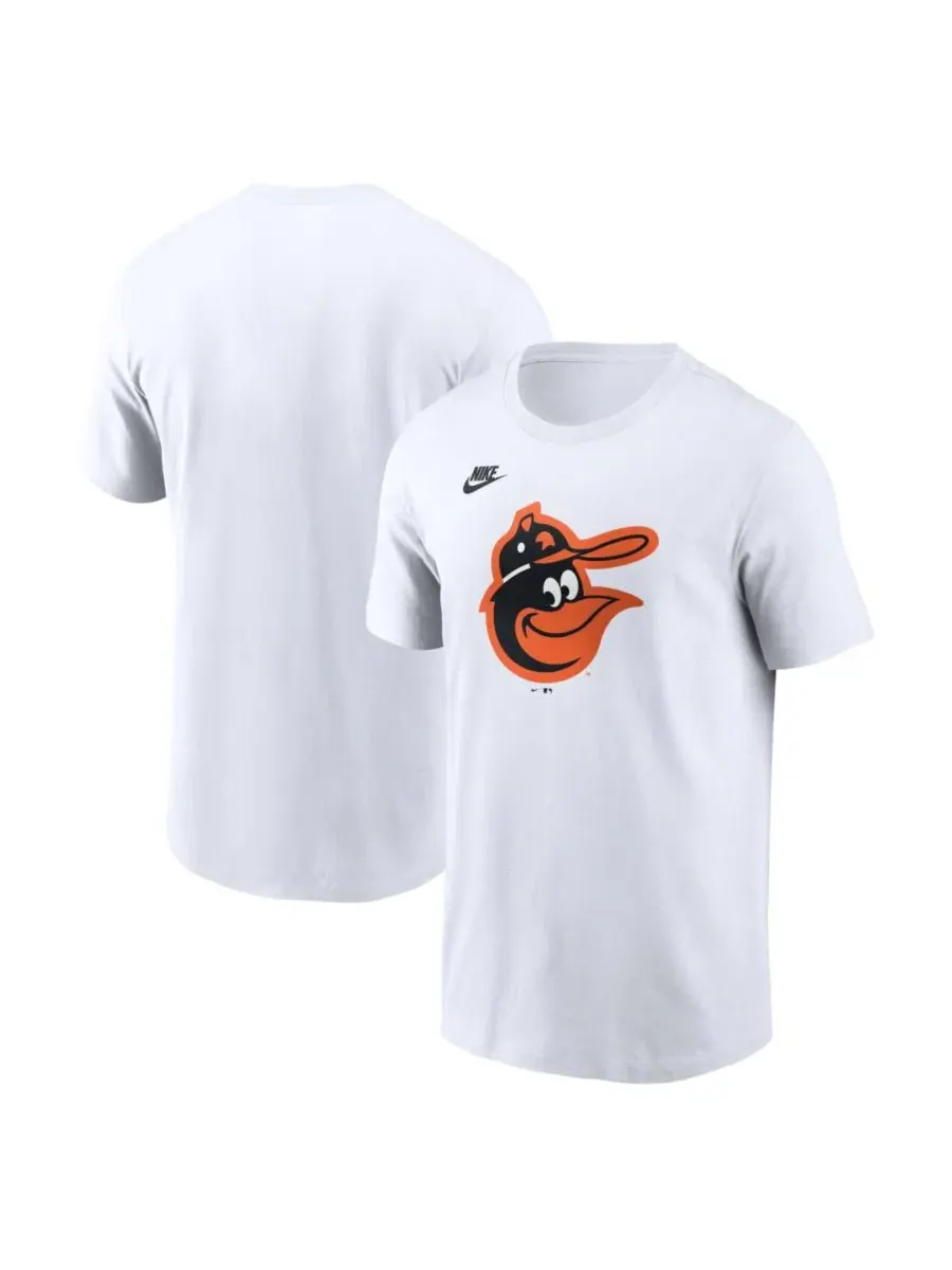 Футболка с винтажным принтом Cooperstown Collection Nike — изображение 1 из 3, белый