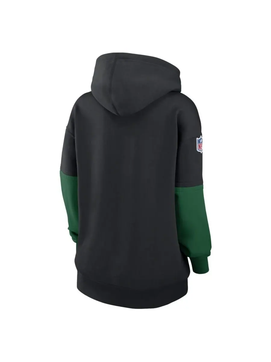 Nike Женская черная толстовка New York Jets Sideline Essential — изображение 3 из 3, черный