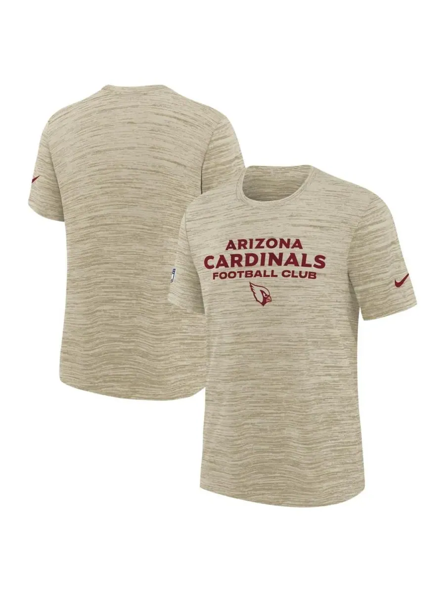 Детская футболка Big Boys and Girls Natural Arizona Cardinals 2025 Rivalries Collection Sideline — изображение 1 из 3