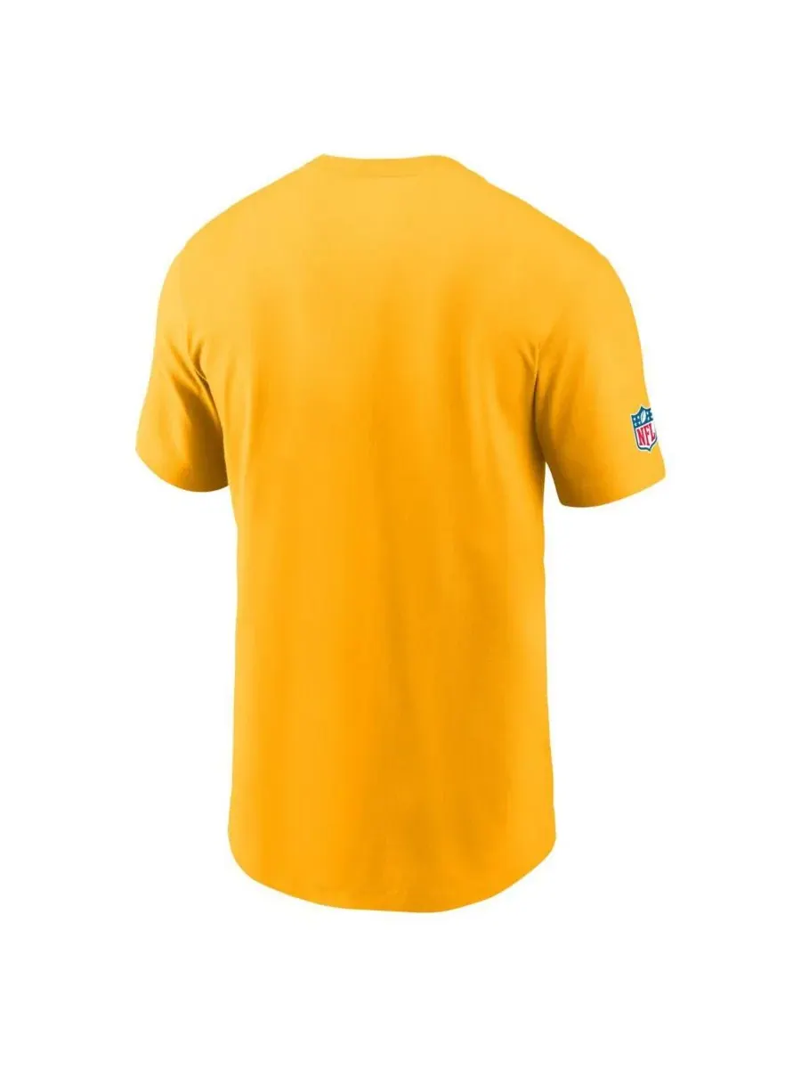 Мужская золотая футболка Pittsburgh Steelers 1933 Alt Pack Onside Conversion Performance Nike — изображение 3 из 3, золото