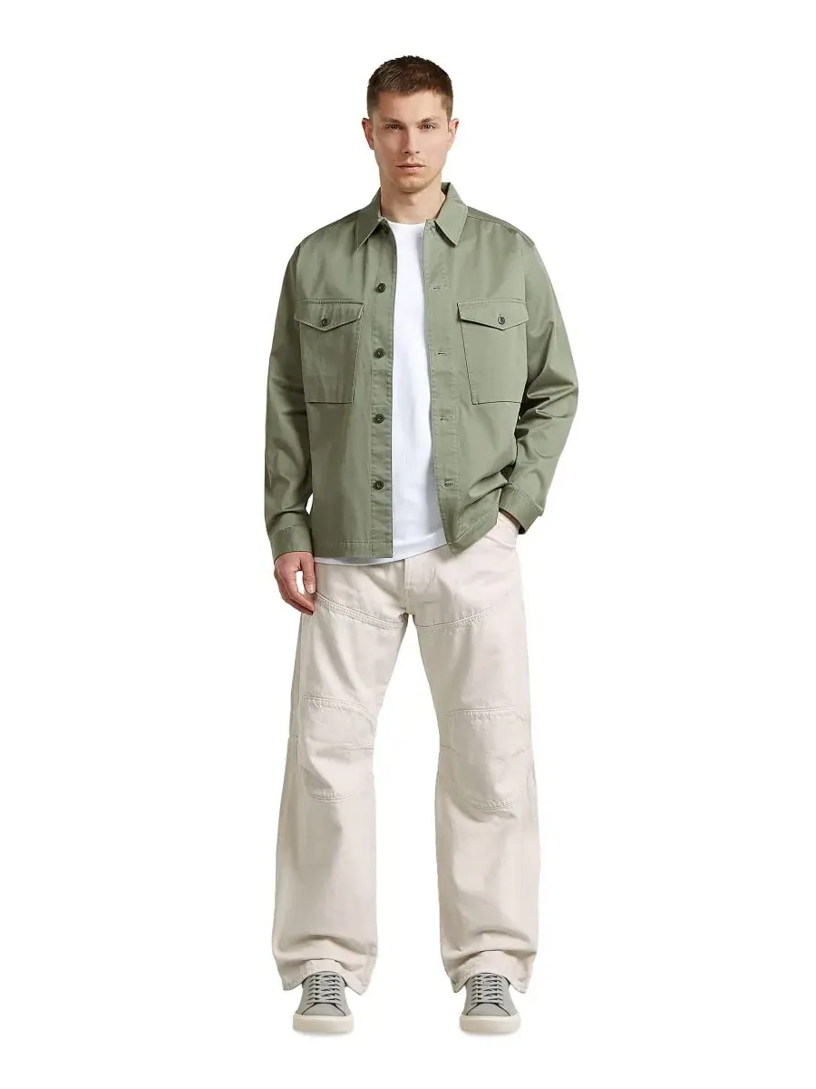Мужская легкая рубашка-куртка прямого кроя Core G-Star Raw, Light Orphus — изображение 2 из 9