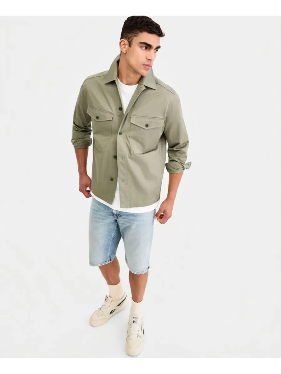 Мужская легкая рубашка-куртка прямого кроя Core G-Star Raw, Light Orphus — изображение 4 из 9