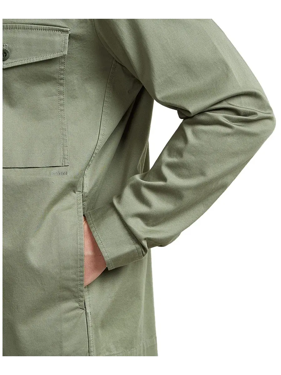 Мужская легкая рубашка-куртка прямого кроя Core G-Star Raw, Light Orphus — изображение 7 из 9