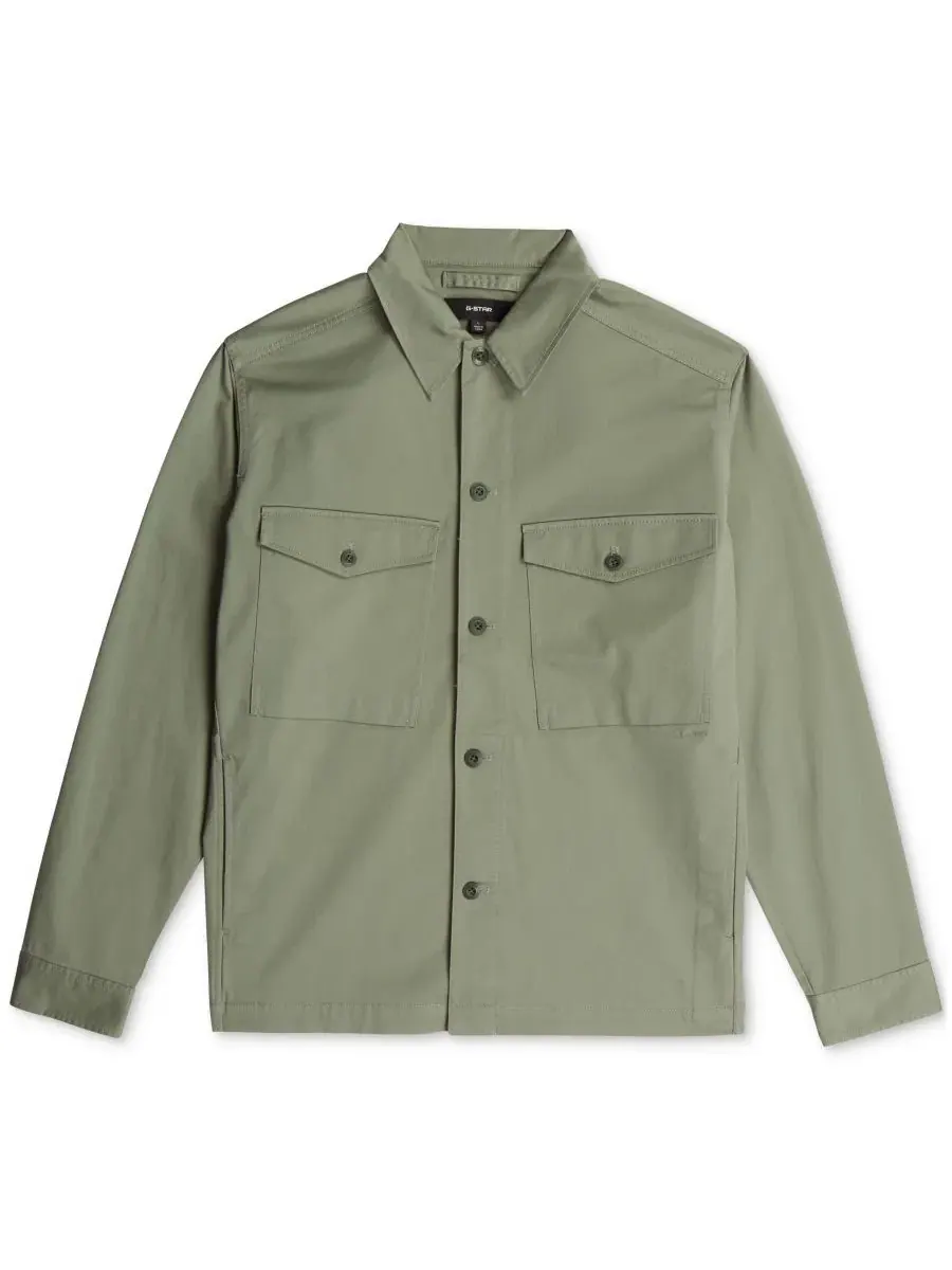 Мужская легкая рубашка-куртка прямого кроя Core G-Star Raw, Light Orphus — изображение 9 из 9