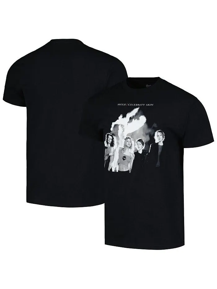 Мужская футболка с рисунком знаменитостей Black Hole Manhead Merch — изображение 1 из 3, черный