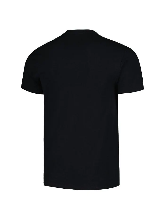 Мужская футболка с рисунком знаменитостей Black Hole Manhead Merch — изображение 3 из 3, черный