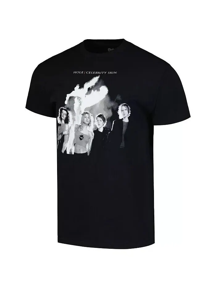 Мужская футболка с рисунком знаменитостей Black Hole Manhead Merch — изображение 2 из 3
