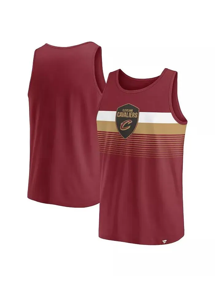 Мужская майка-топ «Wine Cleveland Cavaliers Wild Game» Fanatics — изображение 1 из 3