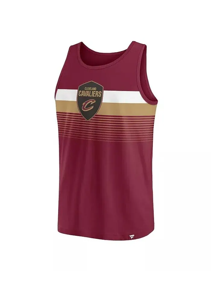 Мужская майка-топ «Wine Cleveland Cavaliers Wild Game» Fanatics — изображение 3 из 3