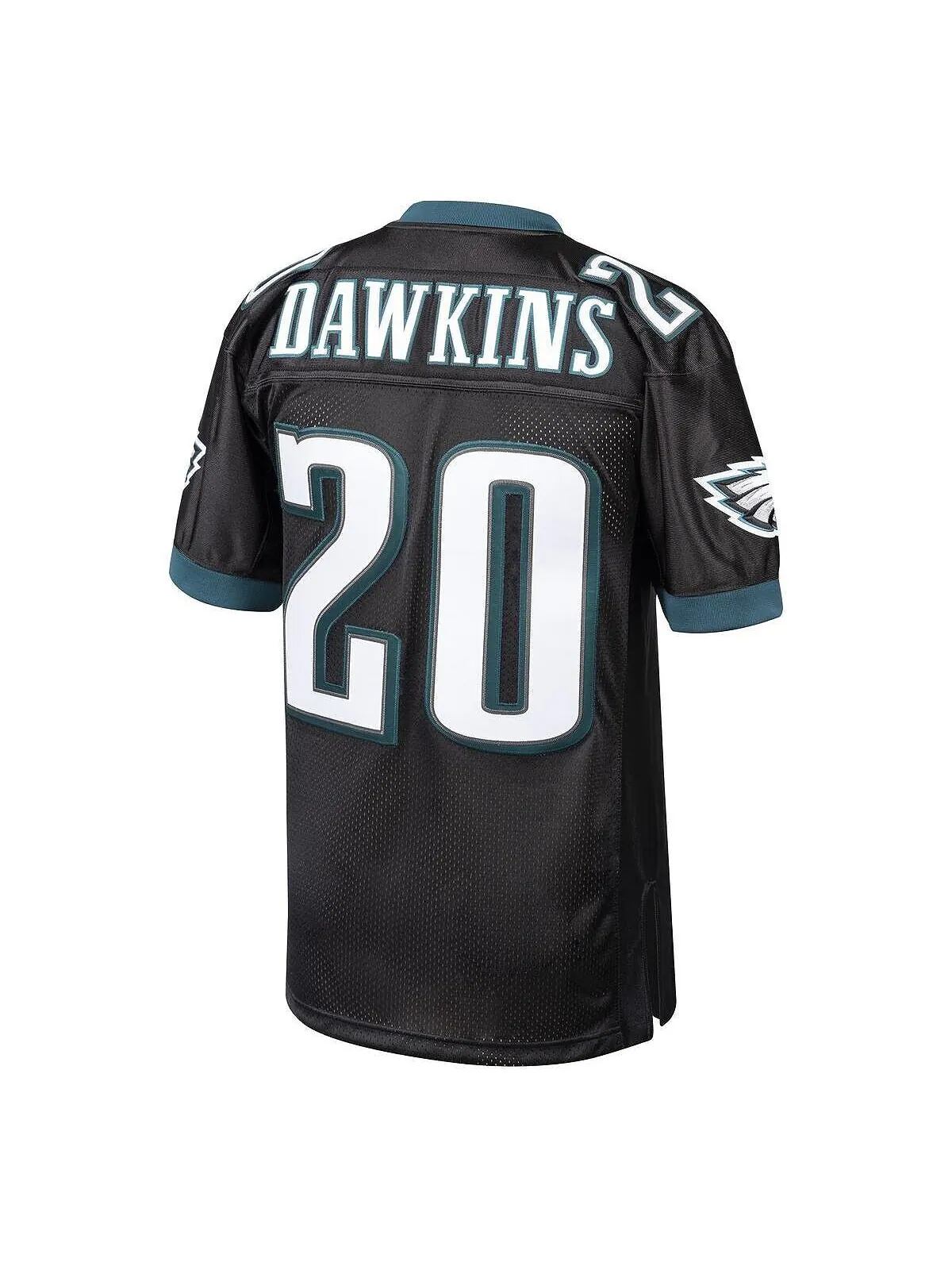 Мужская черная футболка Брайана Докинза Philadelphia Eagles 2003 Authentic Throwback вышедшего на — изображение 3 из 3