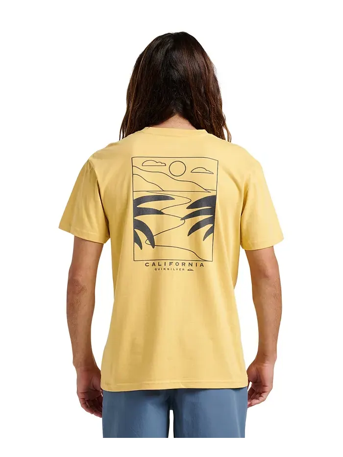 Мужская футболка с коротким рукавом Cruising Quiksilver — изображение 1 из 2