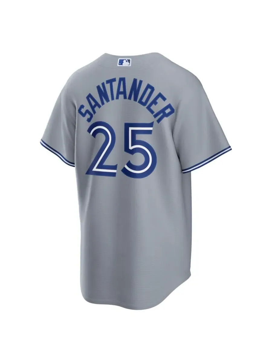 Мужская реплика джерси Anthony Santander Toronto Blue Jays Nike — изображение 3 из 3, серый