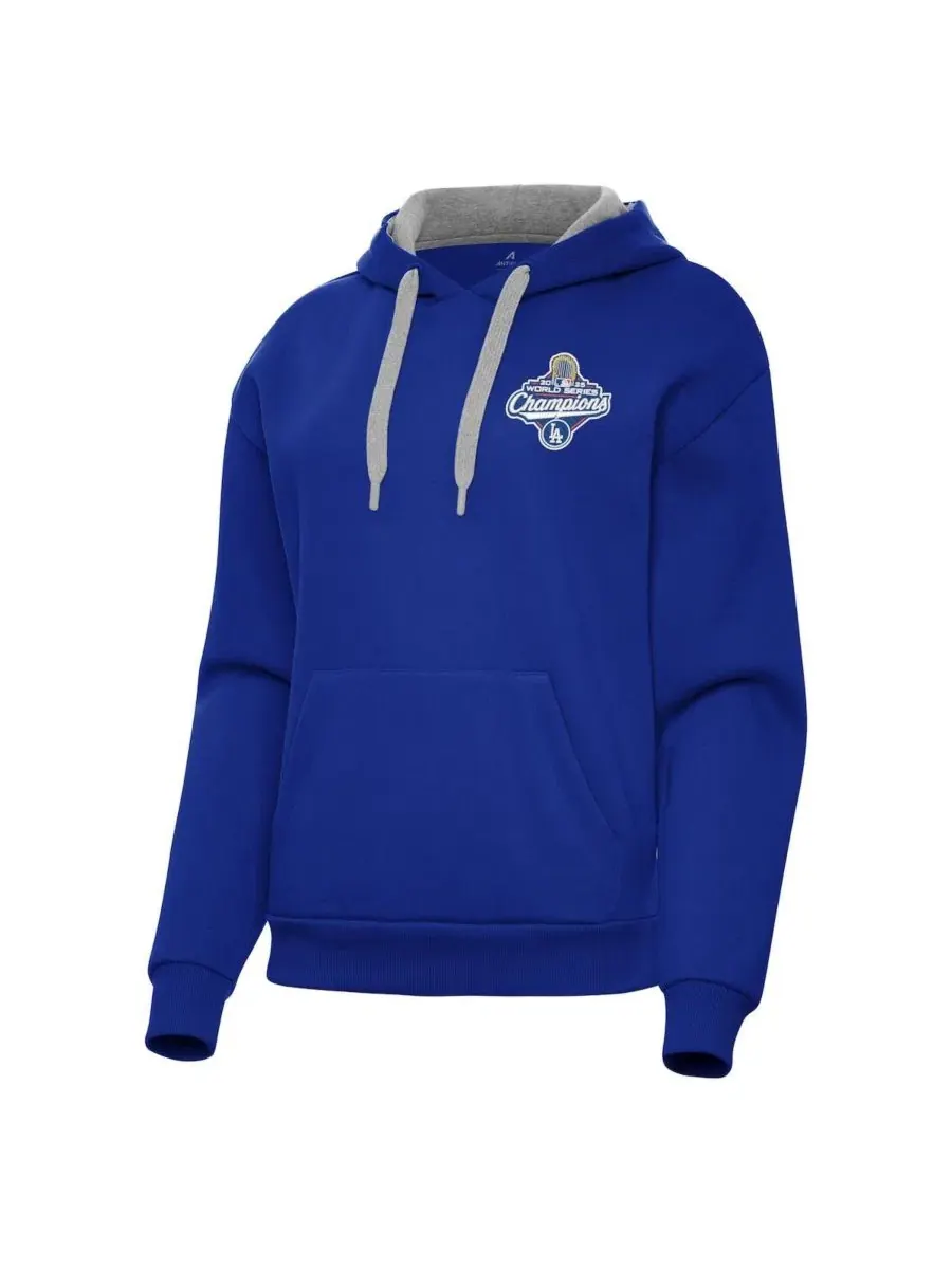 Худи с принтом Victory Hoodie Antigua — изображение 2 из 3, королевский