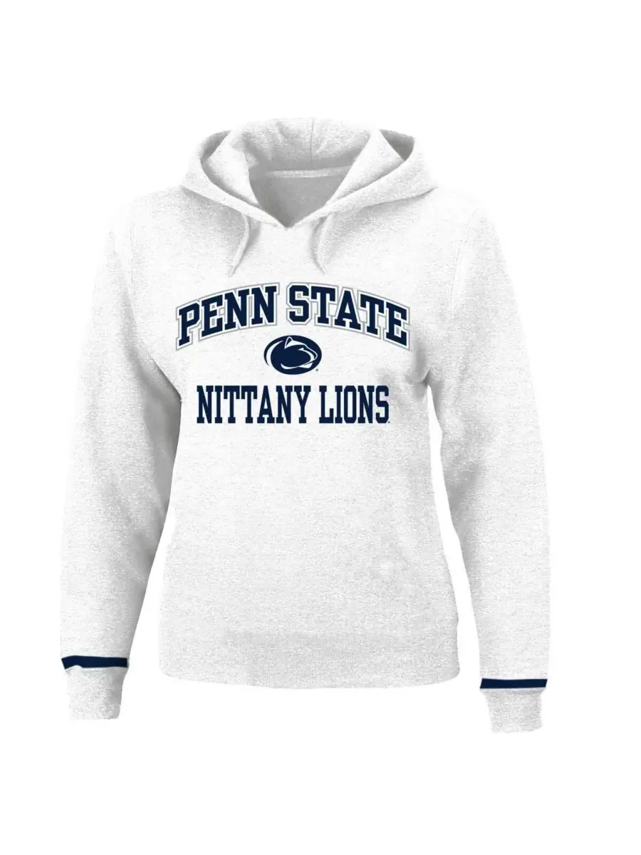 Толстовка с капюшоном Penn State Nittany Lions Plus Size Fanatics — изображение 1 из 1, белый