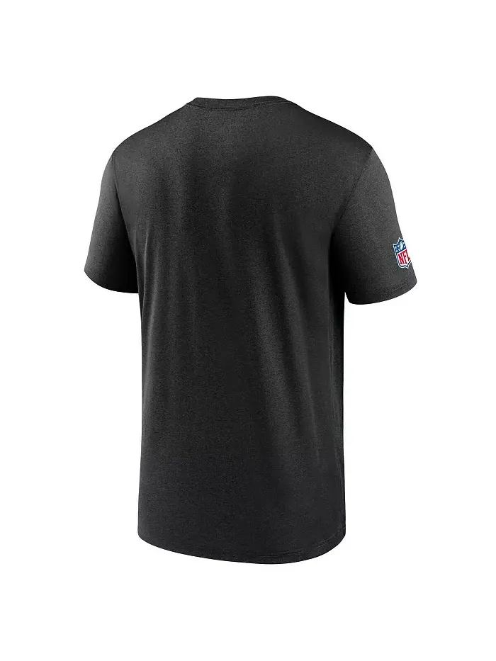 Мужская черная футболка Jacksonville Jaguars Sideline Legend Performance Nike — изображение 3 из 3