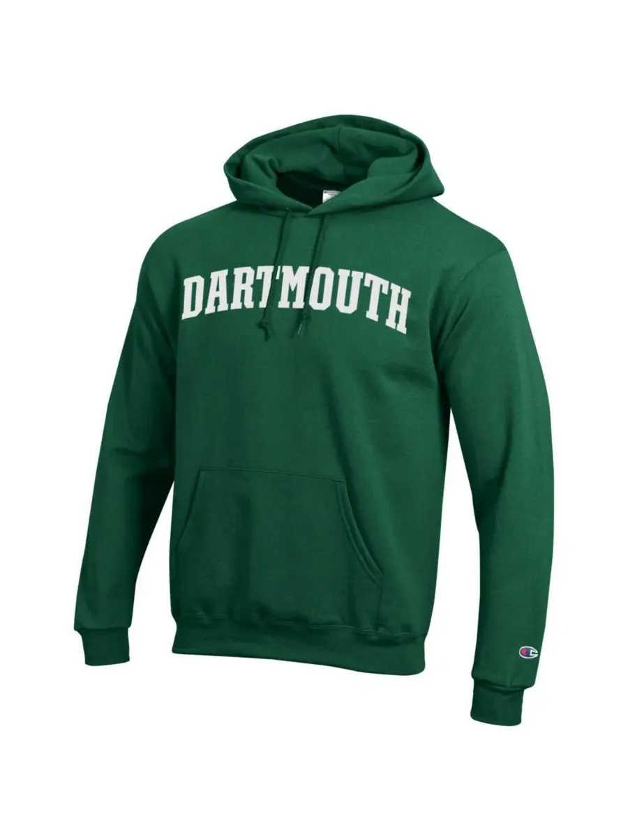 Худи с флисовой подкладкой с принтом Dartmouth Big Green Champion — изображение 2 из 3, зеленый
