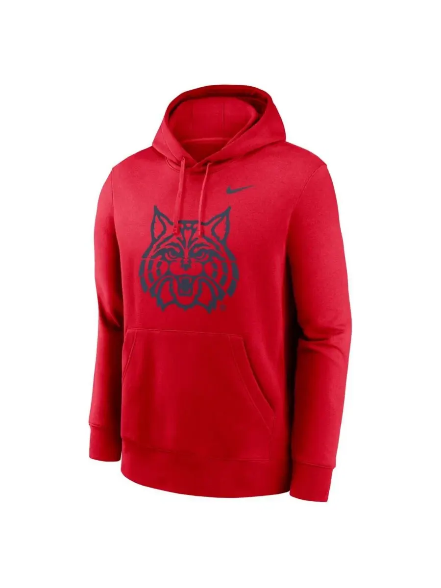 Худи с флисовой подкладкой Primetime Alternate Logo Club Fleece Nike — изображение 3 из 3, красный