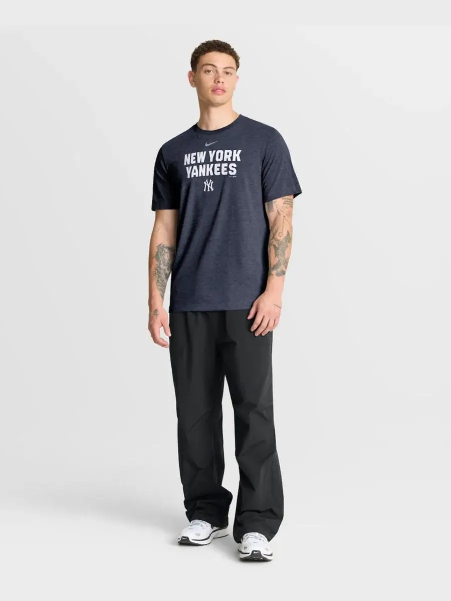 Футболка с принтом Stacked Tri-Blend Nike — изображение 2 из 4, темно-синий