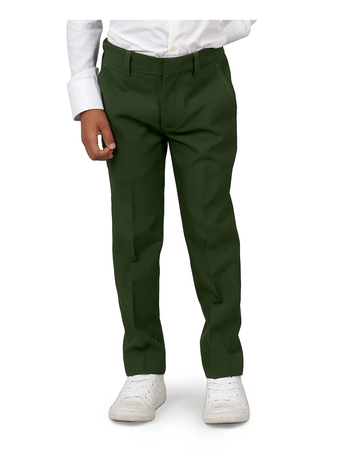 Однотонный костюм Little Boys Glorious, комплект из 3 предметов OppoSuits — изображение 3 из 3, зеленый