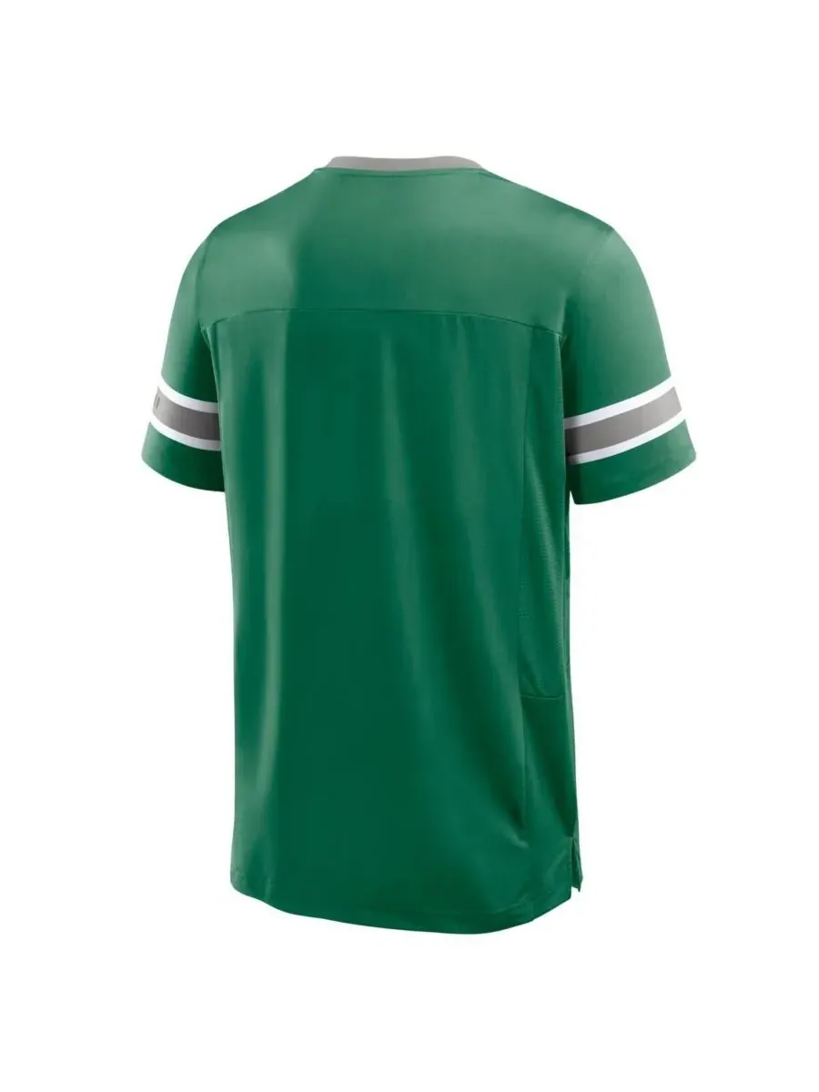 Fanatics Мужская футболка с V-образным вырезом "Philadelphia Eagles Hometown Premium Hashmark" — изображение 3 из 3, зеленый