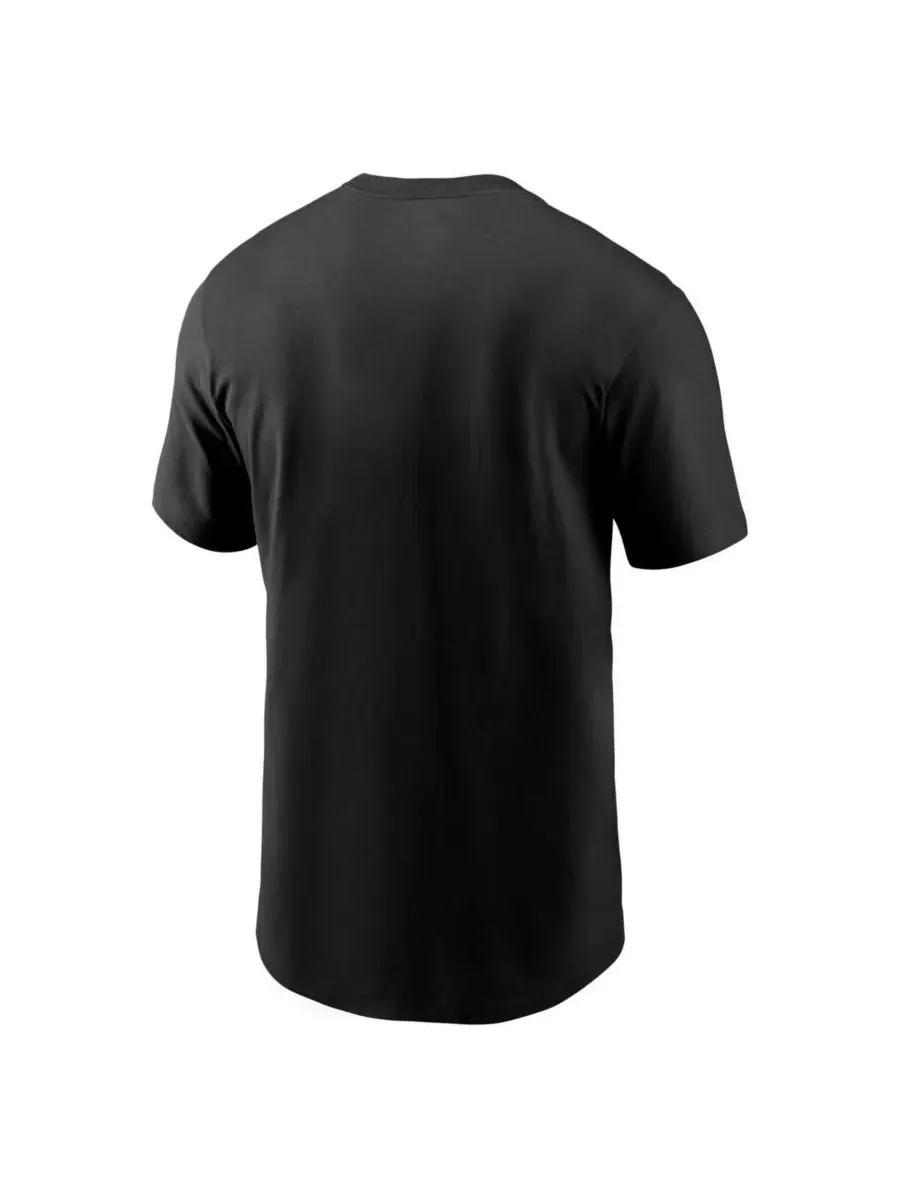 Nike Мужская черная футболка Las Vegas Raiders Primetime Local Essential — изображение 2 из 3, черный