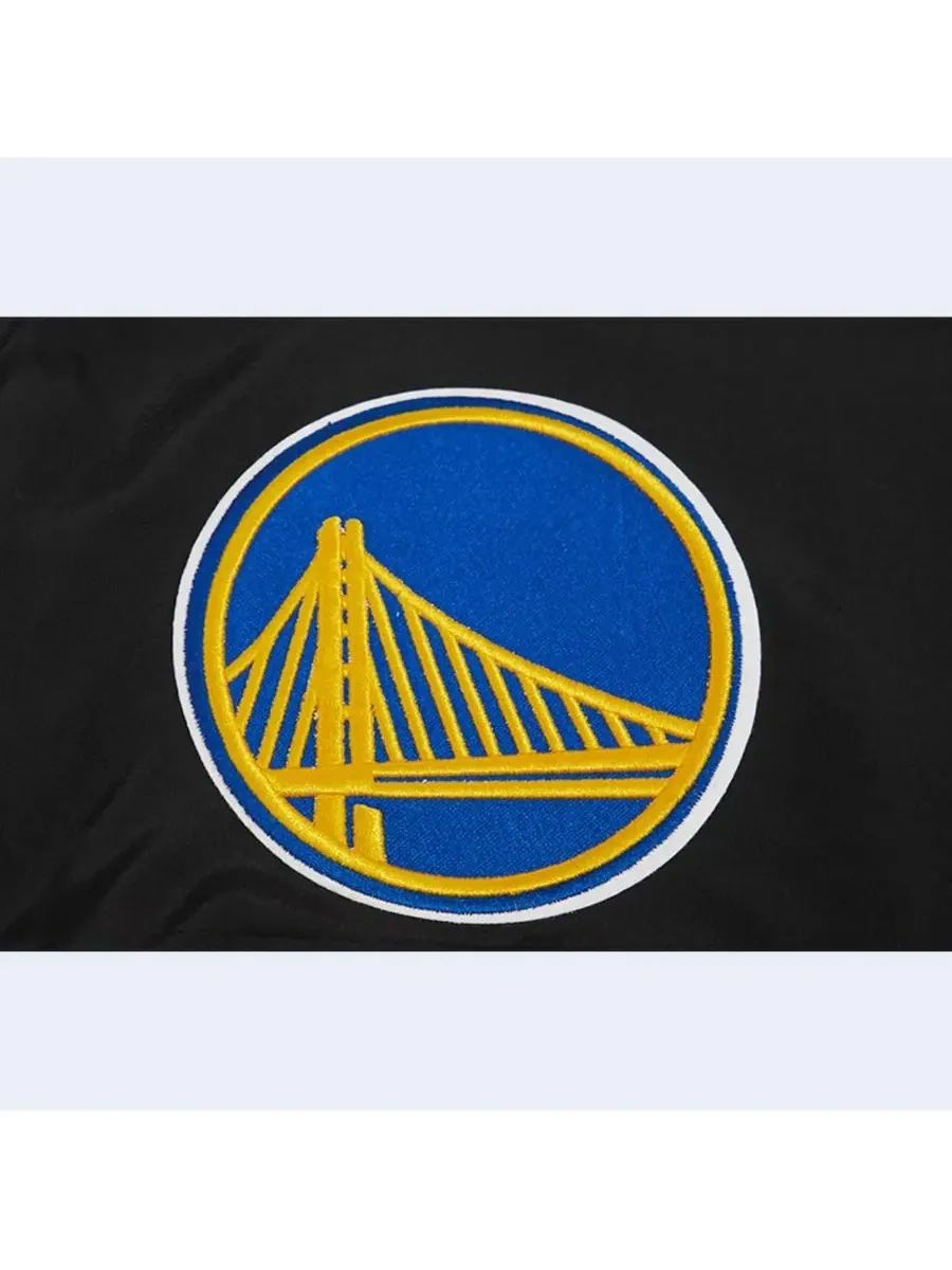 Pro Standard Мужские черные тканые шорты Golden State Warriors Classics — изображение 4 из 4, черный